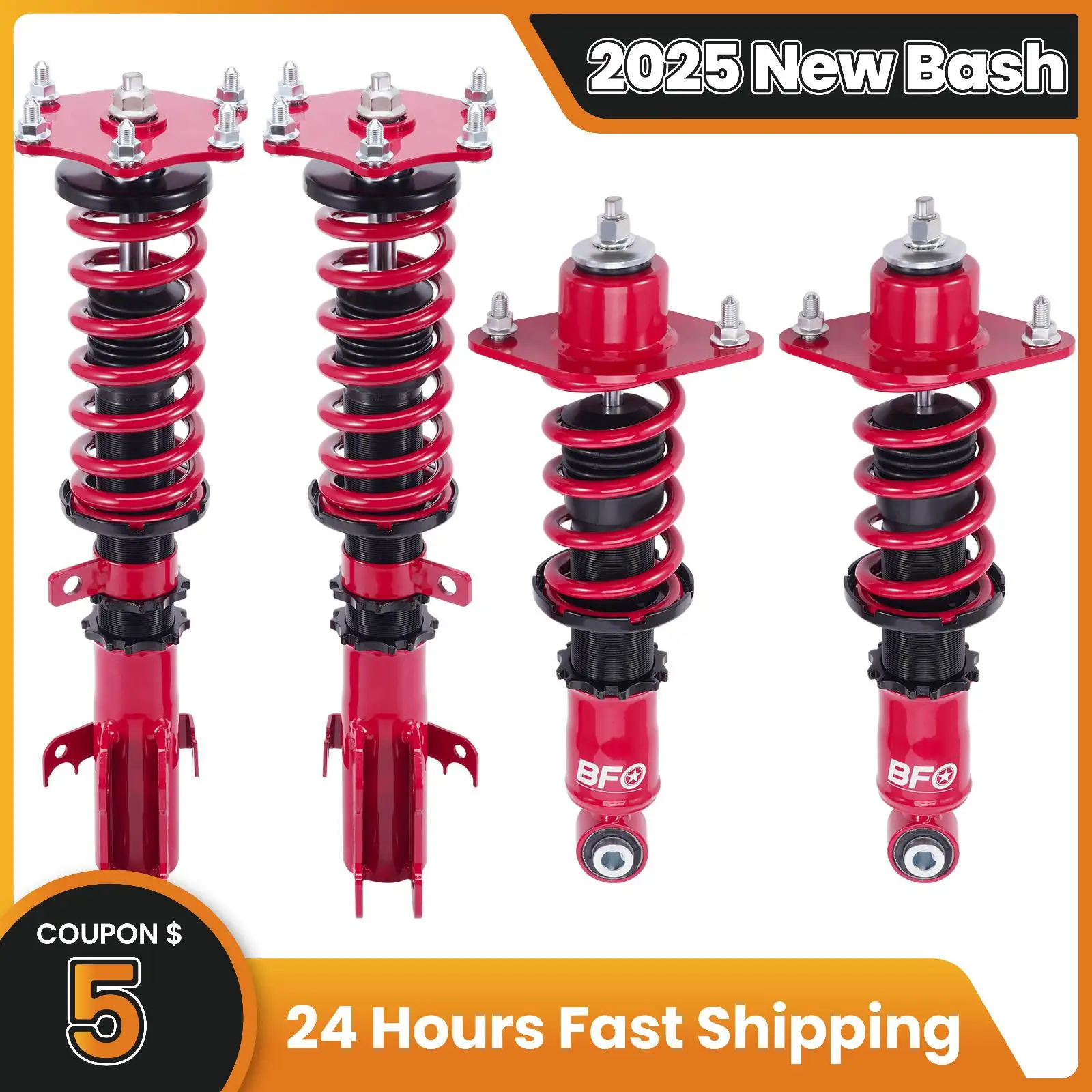 

BFO Coilovers Suspension Struts For HONDA CRV CR-V 2007-2011 Adj Height