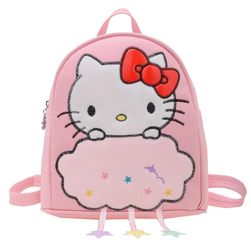 Sanurgente-Hello Kitty Foreign Princess Butter Sac à dos pour enfants, sac d'école de voyage pour bébé fille, accessoires de collation, nouveau