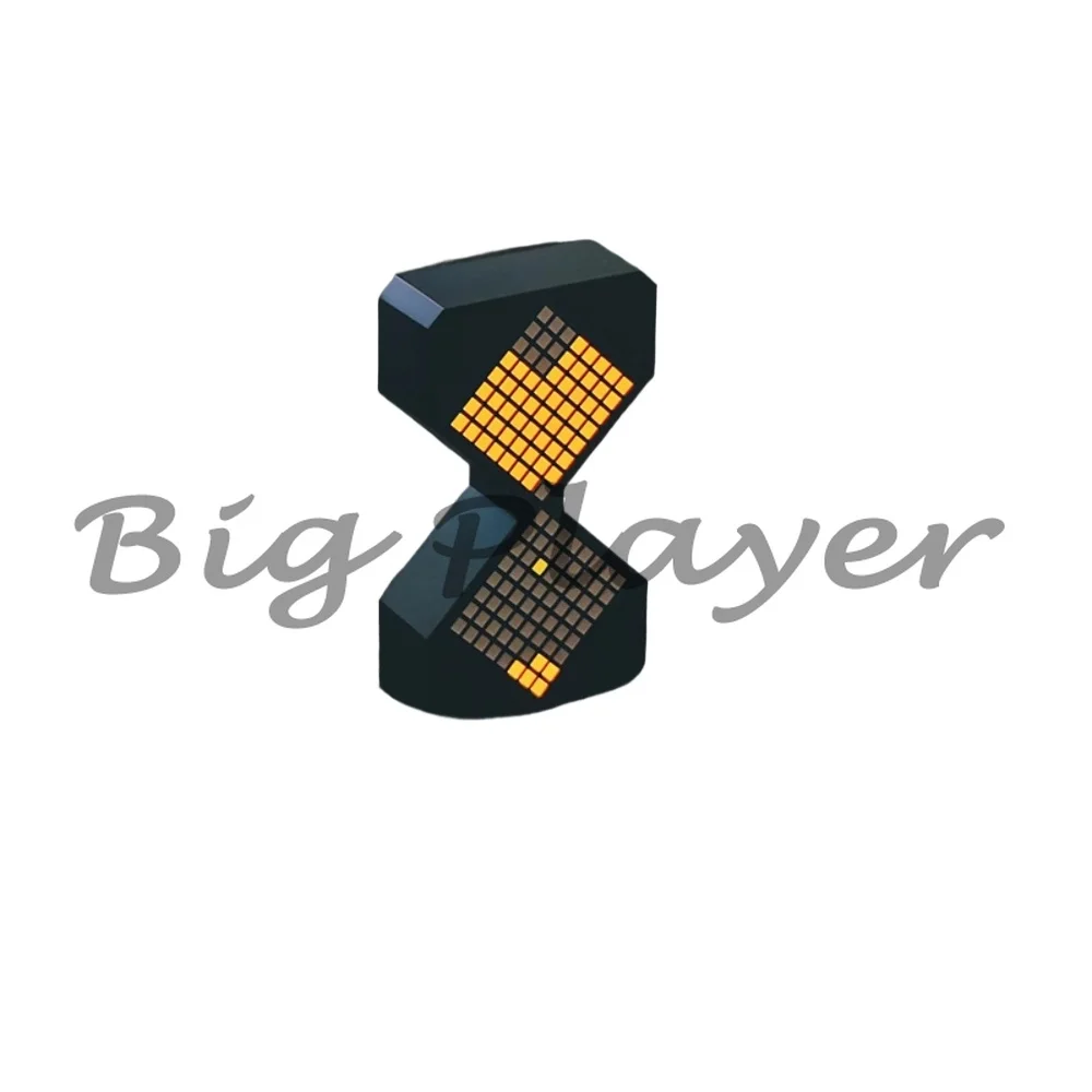 Electronic hourglass, creative black technology desktop small ornament