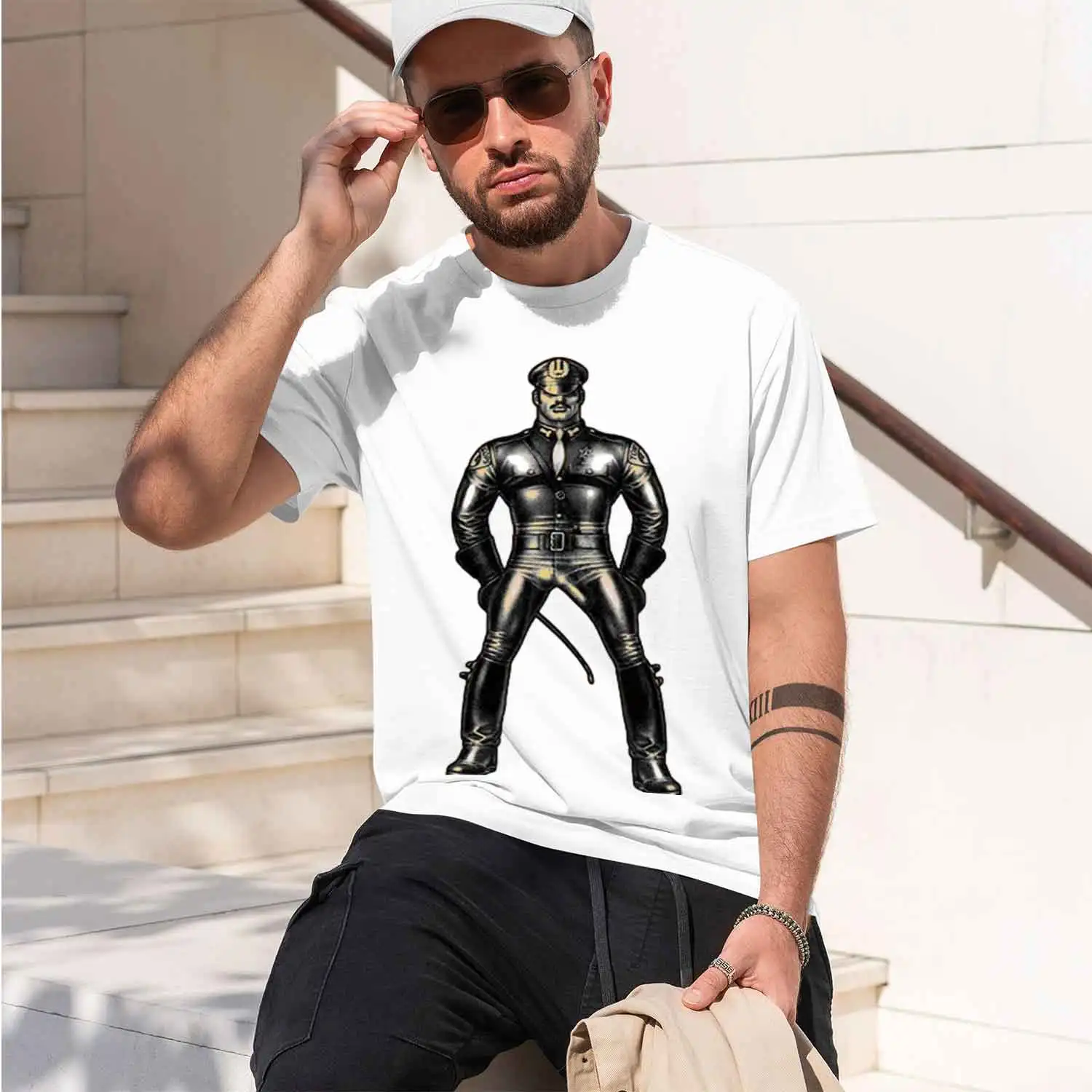 Military Style Men's T-Shirt With Offer Uniform Design For Casual Wear And Seasonal Events Perfect Gift For Military Enthusiasts