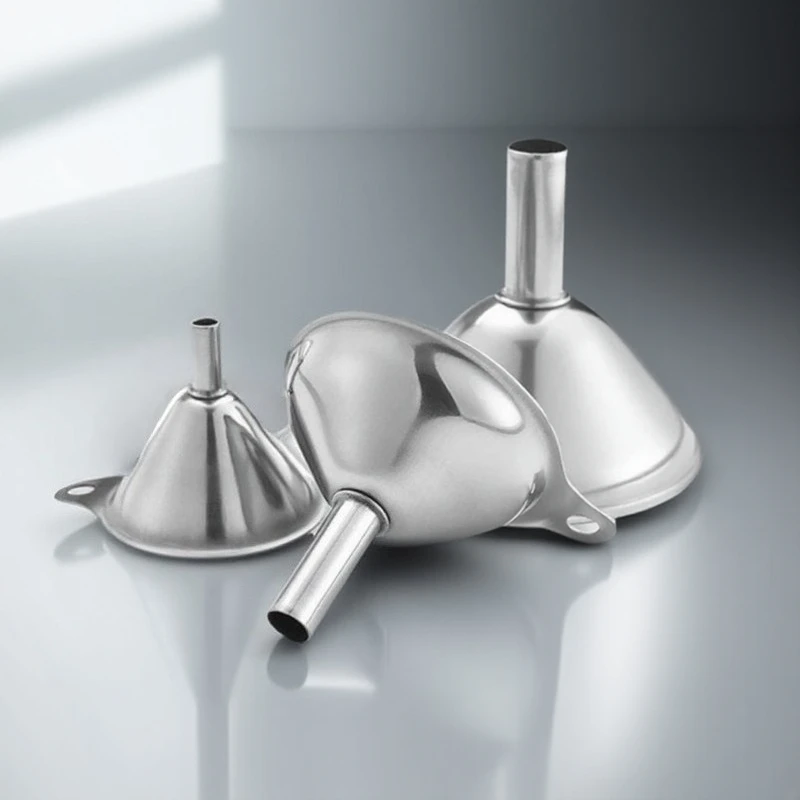 

1 комплект, 3 шт., набор мини-ворон из нержавеющей стали, идеально подходит для дозирования масла, вина, жидкости, встроенного дистрибьютора