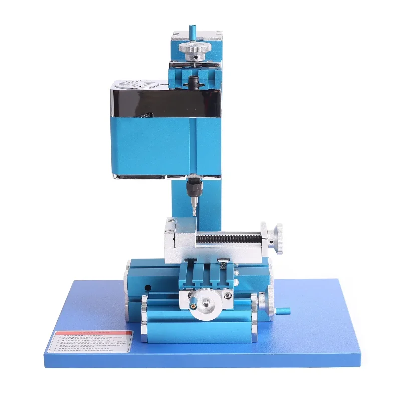 

36W Mini Metal Milling Machine Motorized Metalworking DIY Tool Benchtop Woodworking for Hobby Science Education Modelmaking