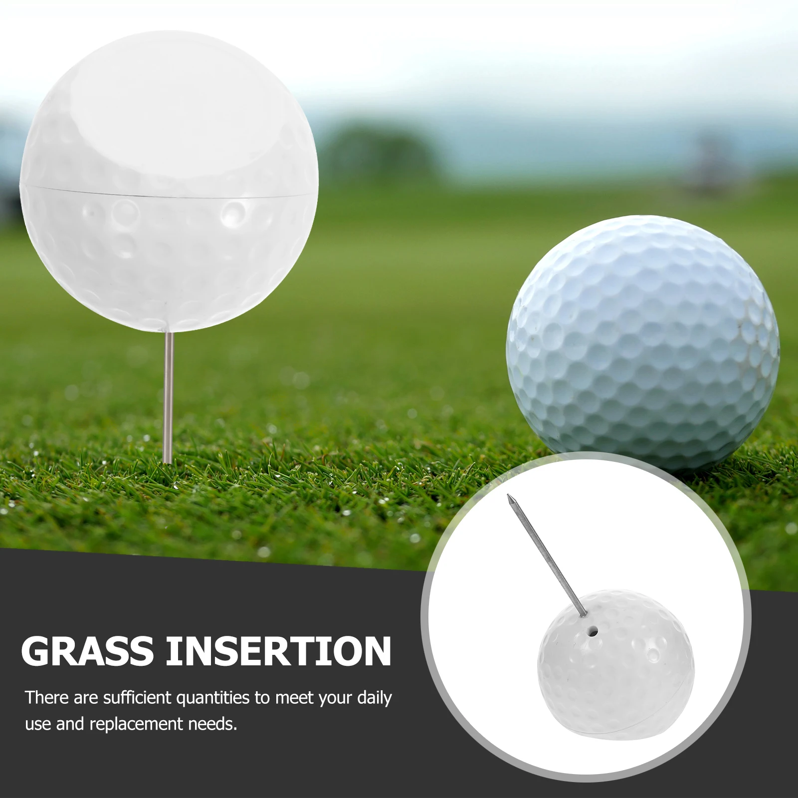 อุปกรณ์มาร์กเกอร์ลูกกีฬา รูปทรงกลมใส โดดเด่น ช่วยเพิ่มประสิทธิภาพการเล่นกอล์ฟ