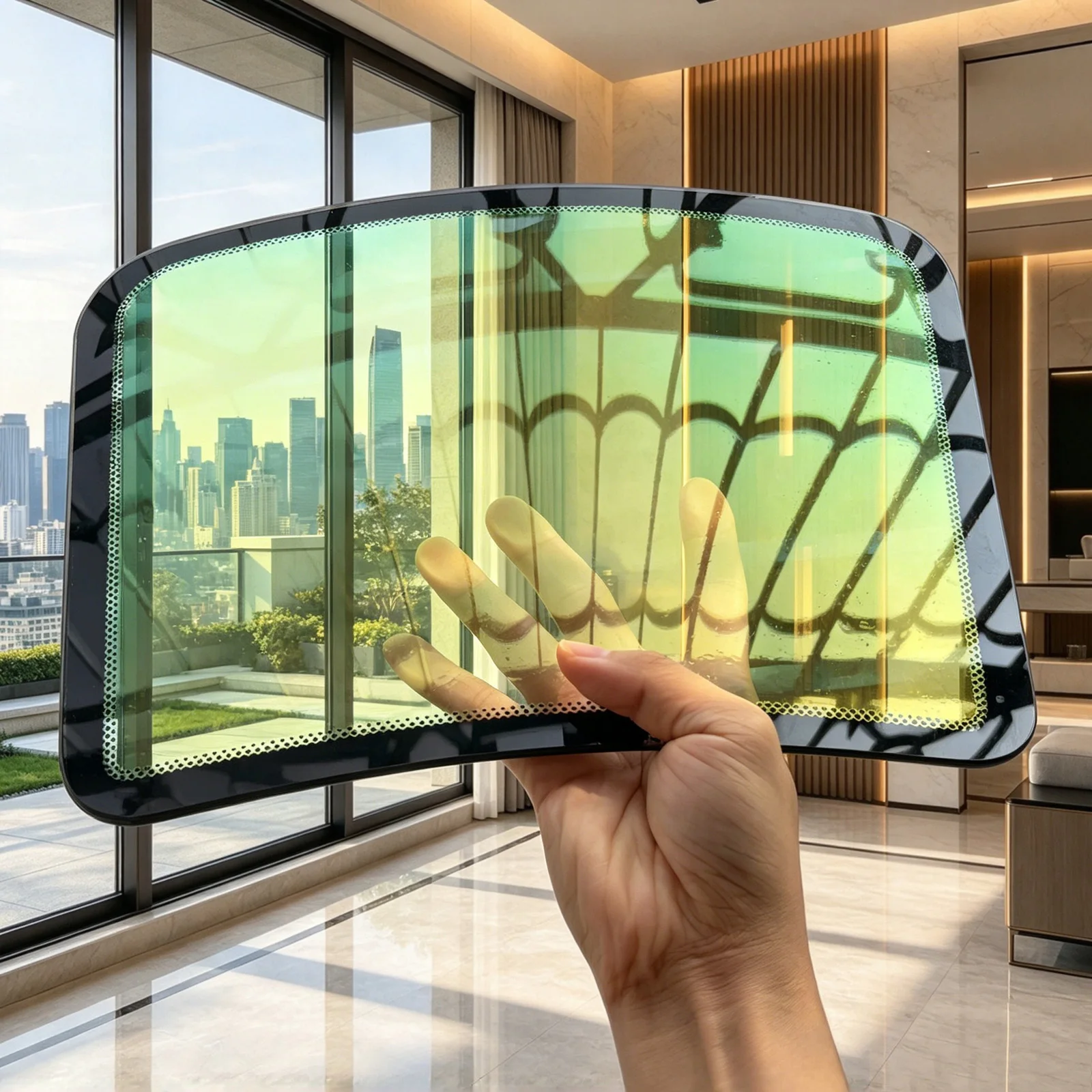 Green Chameleon Film High Definition Window Tint Film High Insulation Windshield Tint Chameleon Tint Film For Car Window