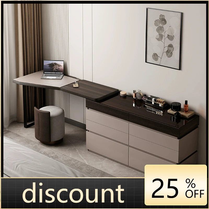 LH dresser chest integrated light luxury high-end bedroom office desk bedside storage