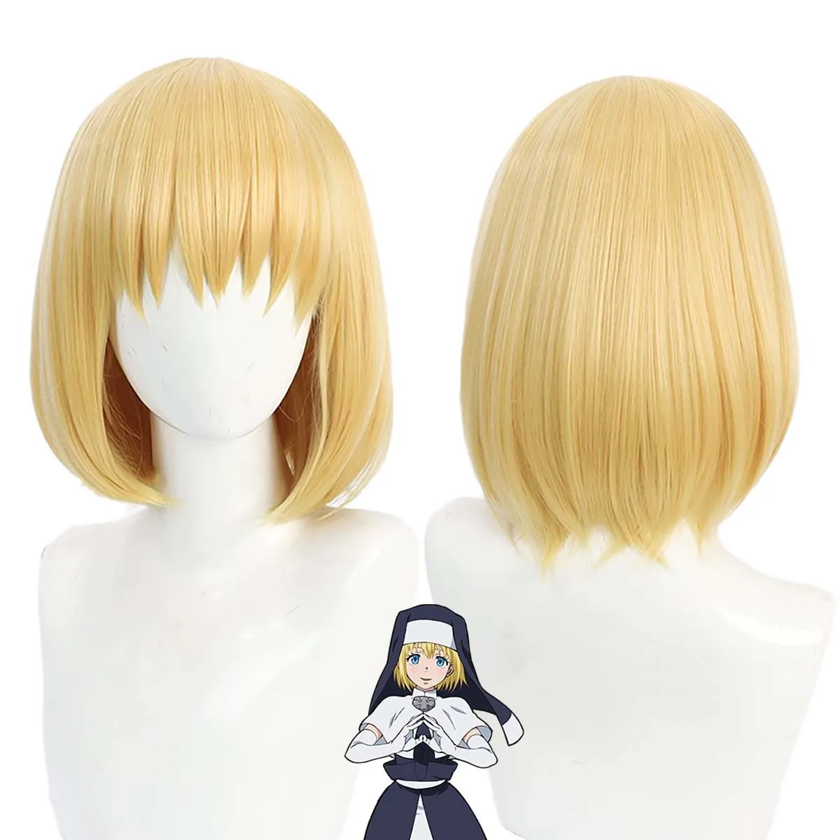 Haween Party Rollenspel Mannen Anime Enen geen Shouboutai Asa Boiru Child Spy Pruik