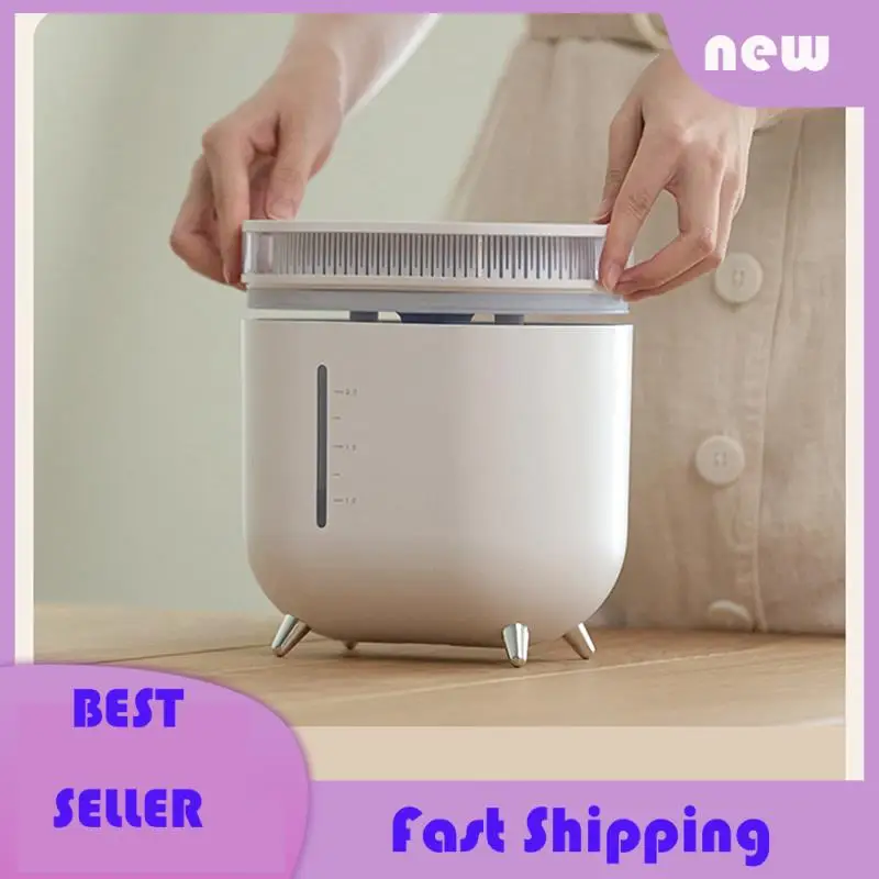 

Necessary 2L High Volume Air Purification Humidifier Aromatherapy Essential Oil Diffuser With Atmosphere Light For Bedroom White