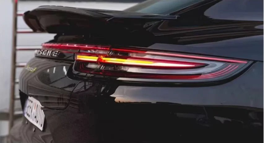 Rauchschwarz durch Rücklicht-Baugruppe, Upgrade für Porsche Panamera, alt bis neu 2010–2023, zerstörungsfreie Installation, Rückleuchte