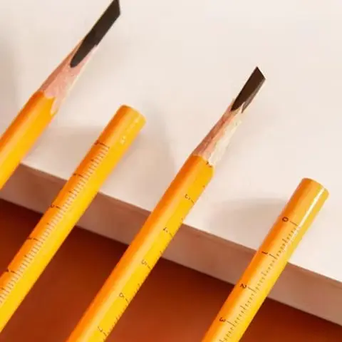 1 SZT. Czarna Kredka do Brwi Długotrwała Wodoodporna Drewniana Kredka Kosmetyczna do Koloryzacji Brwi Cienie do Brwi Narzędzie do Makijażu