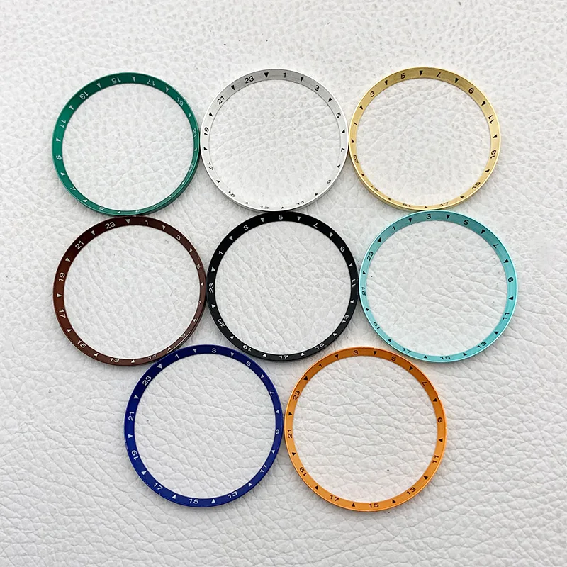 

Mod 30.5*27.5mm 24 hours Index Copper Watch Chapter Ring for SKX007 SRPD53 NH35 NH36 Movement Watch Case Replace Tool Part
