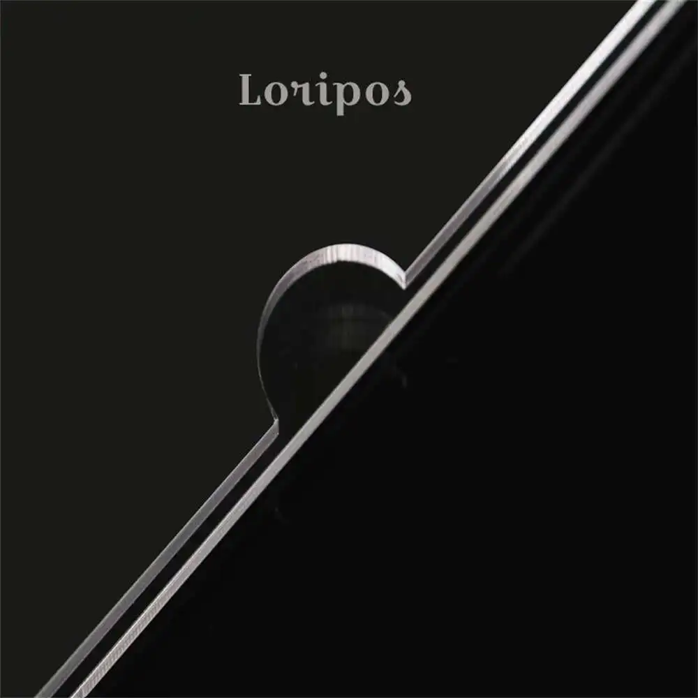 4PCS Transparent Clear Frame Acrylic Double-layer Acrylic Tag Frame Label Hodler A5 Card Cover Sign Photo Frame