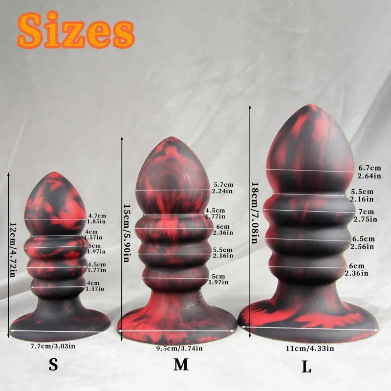 대형 항문 플러그 딜도 부드러운 큰 항문 확장기 질 항문 자극 마스터베이터 엉덩이 플러그 섹스 토이 여성 남성 섹스 제품 18+