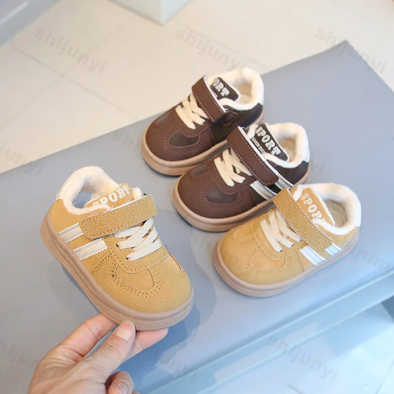 

Детская повседневная спортивная обувь, зима 209, кроссовки для мальчиков и девочек, Нескользящие модные кроссовки для бега, уличная прогулочная обувь для малышей, 21-32