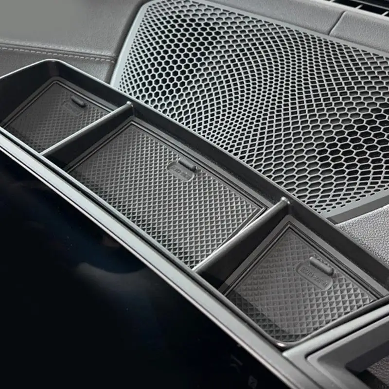 Touchscreens Dashboard Storage Solution Behind Screen Efficient Car Storage ABS+PVC Organizers for Vehilces New