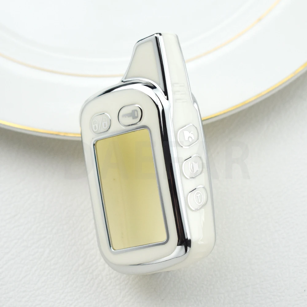 TZ9010 TPU نظام إنذار سيارة LCD تحكم عن بعد جراب واقي ، غطاء مفتاح ل tomhawk ، TZ, Way, Way, TZ9031, اتجاهين