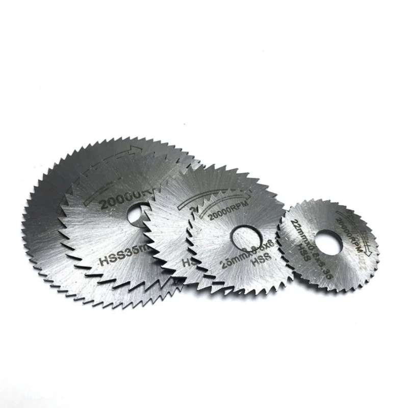 High Speed Steel Cutting Disc with 2Pcs Extension Rod for Cutting Plastic Dropship