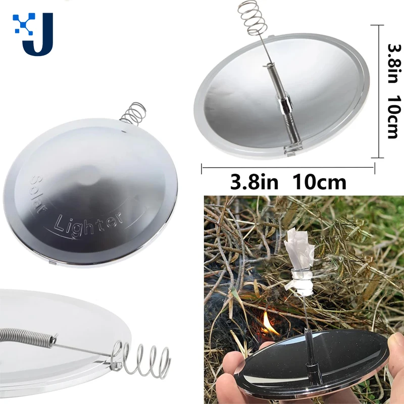 

Solar Lighter Outdoor Camping Survival Fire Starter Emergency Tool Outdoor Gear Accessories Outdoor Fire Waterproof & Windproof