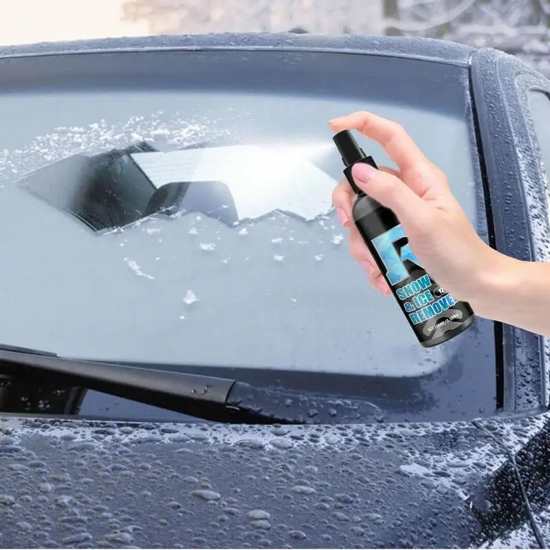 100ml Car Windshield Deicer Defroster Ice Remover Spray Car Window Ice Melting Agent Snow Ice Defrosting anti-snow agent