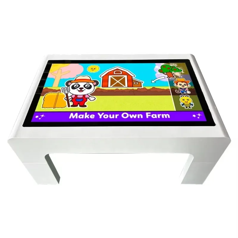 In Stock Withe Color Touch Screen Game Table 32