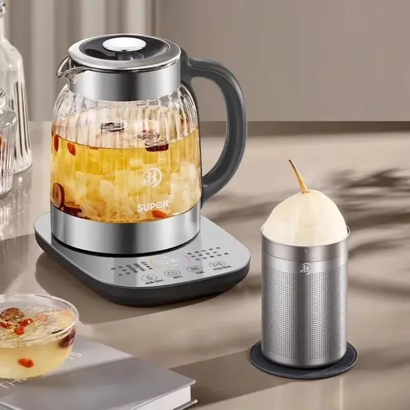 2026 Latest Pure Titanium Health Kettle Glass Maker Multi Functional Electric Water Boiler for Home Office Kitchen Mini