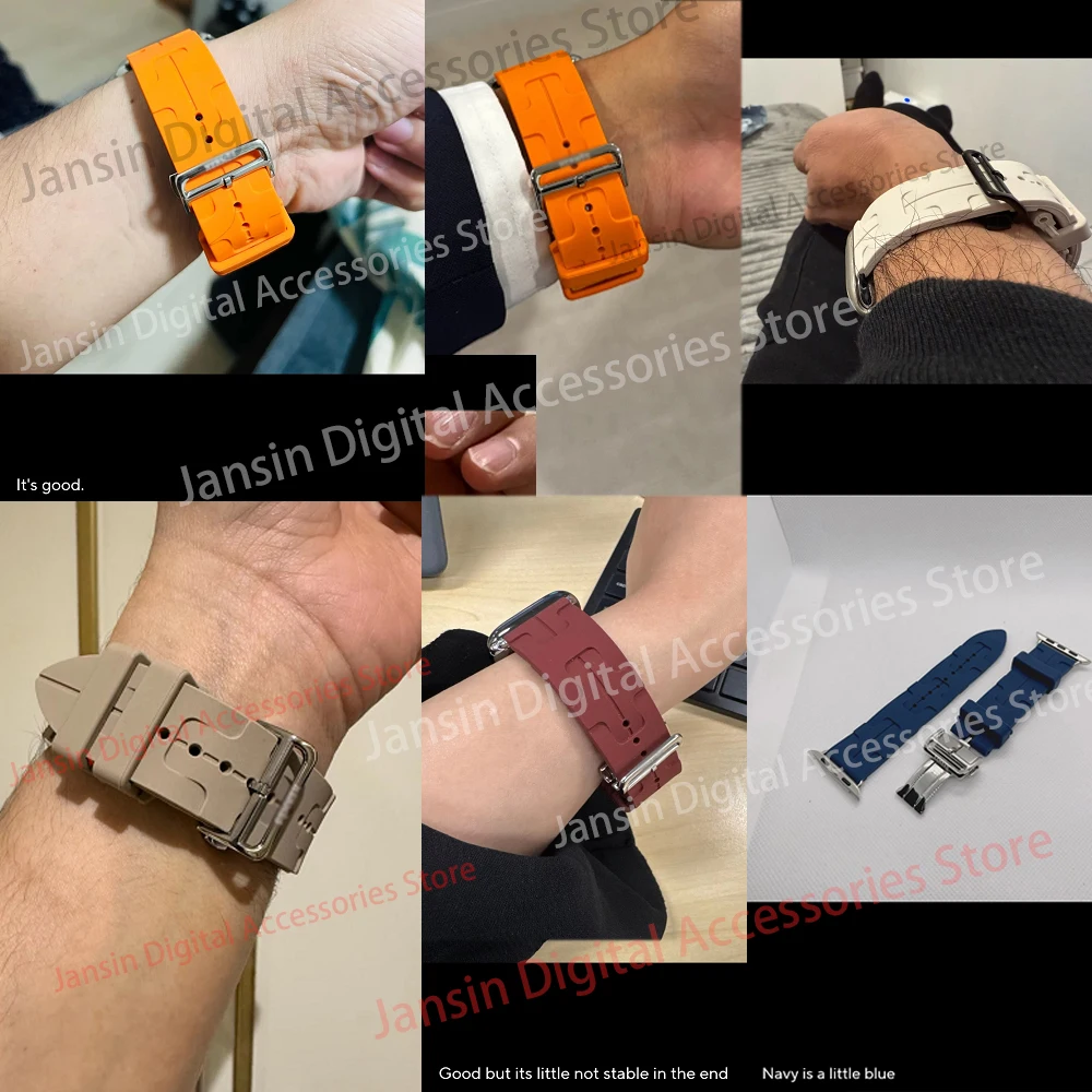 Kilim Single Tour Strap For Apple Watch 11 46 42mm Silicone Bracelet Band For Iwatch 10 9 8 se 49/45mm Sport Wristband Accessory image 6