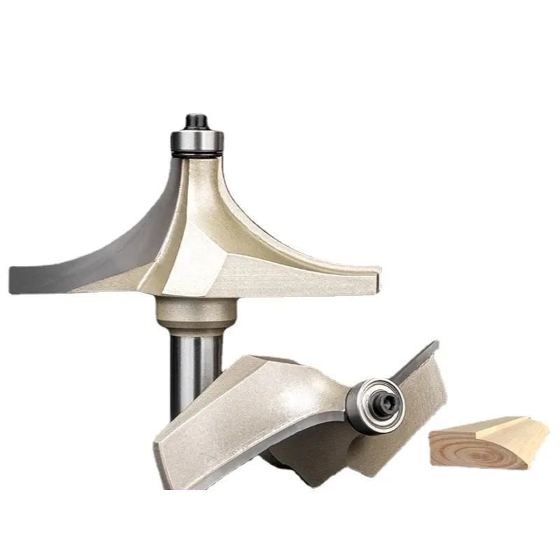 

1pc 1/2 inch Shank engraving milling cutter for Trimming machine Particleboard MDF woodworking tools Router Bit