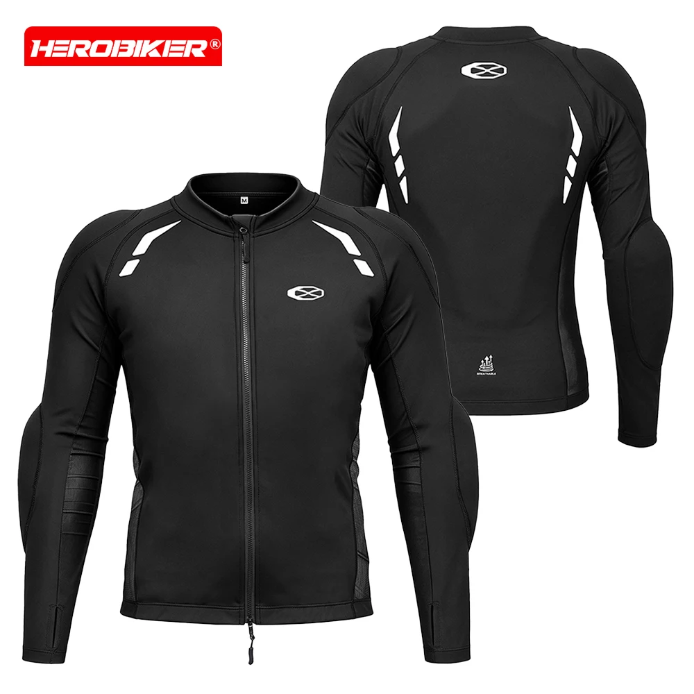 Men's Motorcycle Armor Summer Breathable Off-road Racing Soft Armor Built-in Protective Equipment Motorcycle Equipment