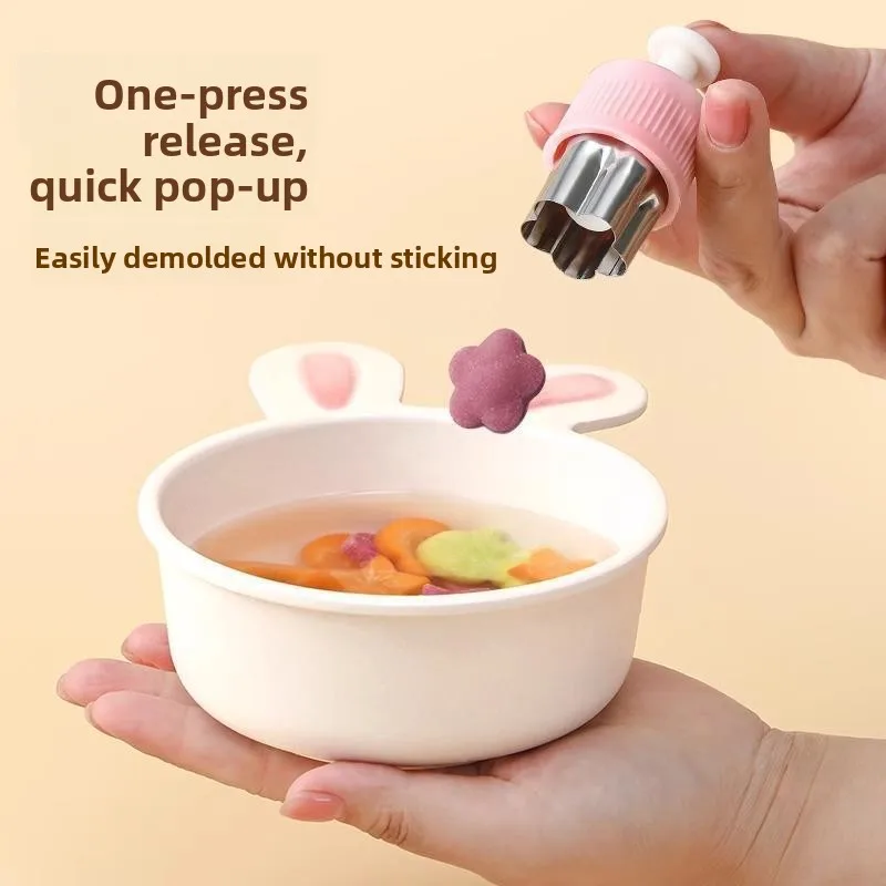 

Baby Dumpling Aid Tool Auatic Sealing Pasta Cookie Pr Flower Stamp Stainl Steel Kitchen Baking Mold