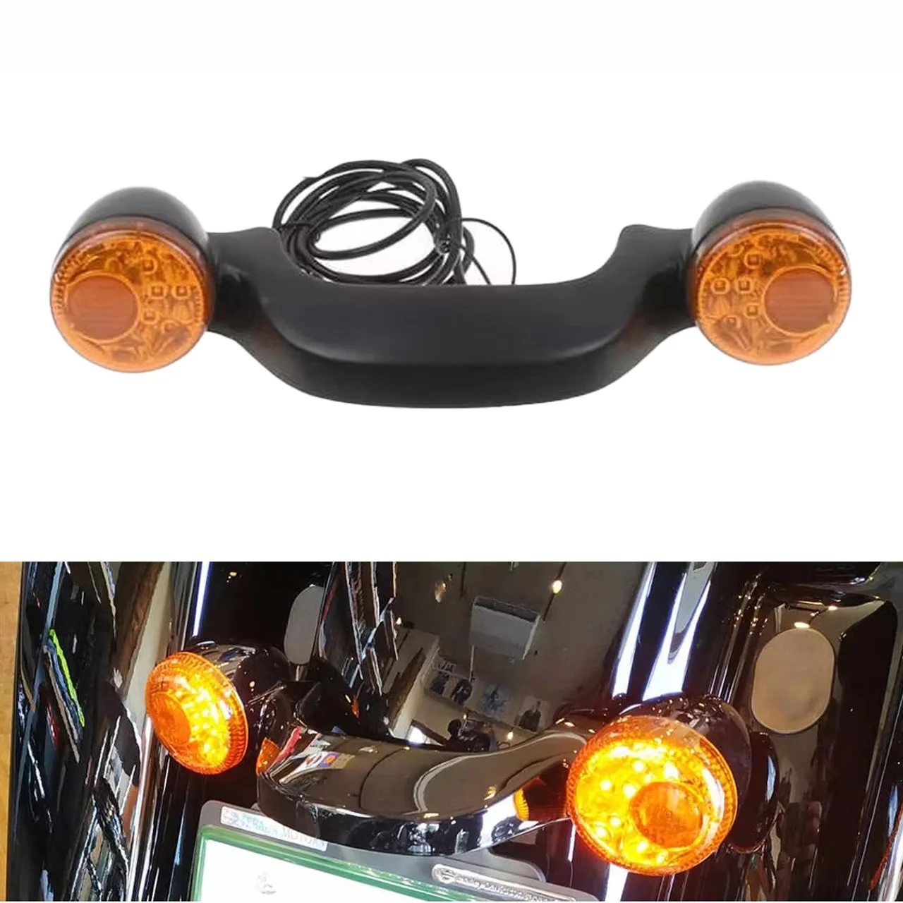 For Harley Street ultra Glide Road King CVO FLHX 2010-2020 Accessories Motorcycle Rear Turn Signal LED Brake Light license Lamp