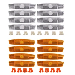 8 Pieces Bike Reflectors Bike Wheel Reflectors Spoke Reflector Bike Safety Warning Reflector Bike Tire Reflector