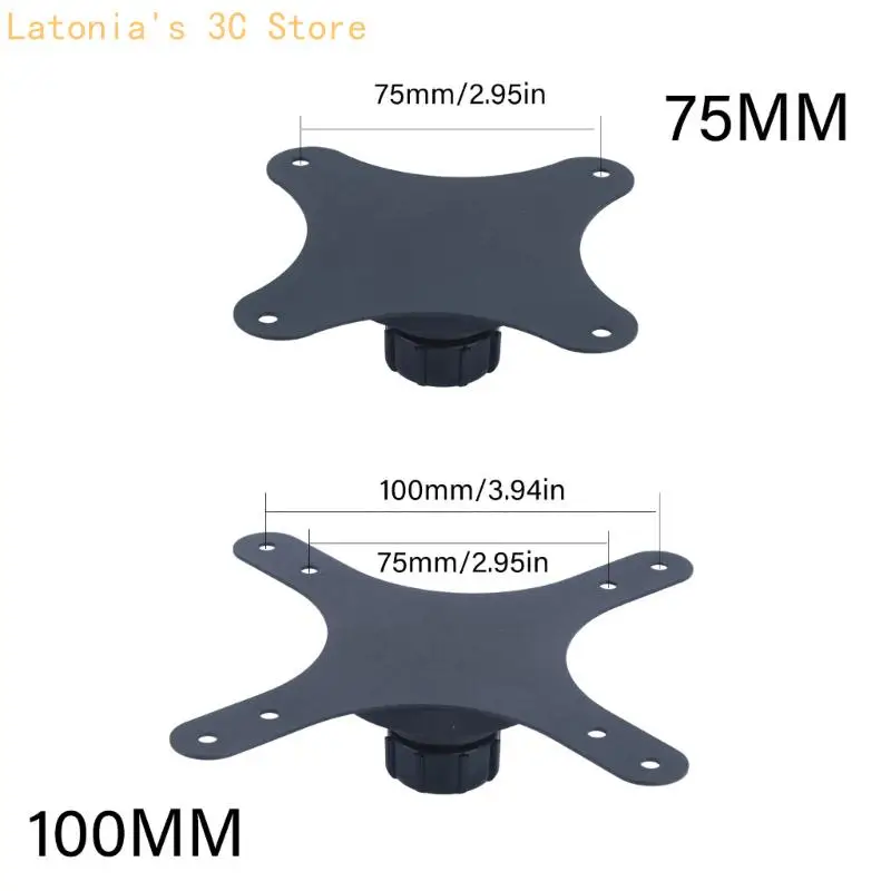 Tragbare Monitor-VESA-Montageplatte mit Magnetfuß und Kugelkopfbefestigung X3UB – Detail 6