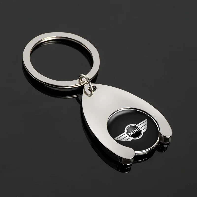 

New Car Keychain Badge Key Chain Rings Metal Car Accessories For BMW Mini COOPERS COUNTRYMAN ONE JCW CLUBMAN F56 F55 F54 F57 F60