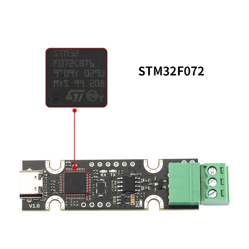 GTBL USB To CAN Adapter With STM32F072 Chip Supports CAN2.0A & B Used For Canable / Candlelight / Klipper Firmware