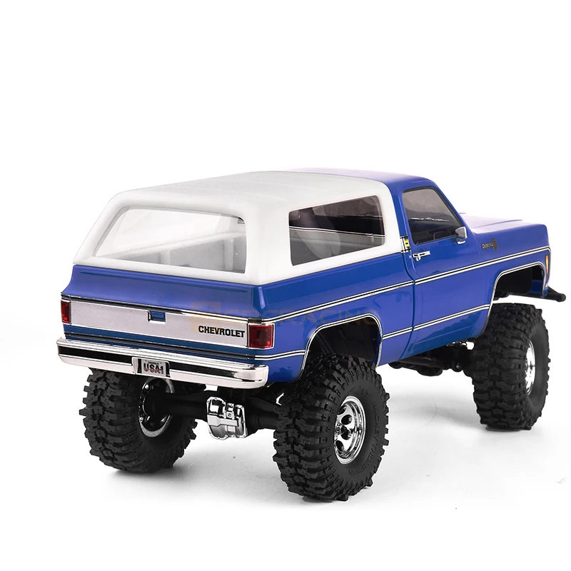 Trx4m weiße Simulation Kunststoff Cargo Box Cover Body Shell Modifikation für 1/18 RC Crawler TRX4-M Chevrolet K10 Upgrade Teile