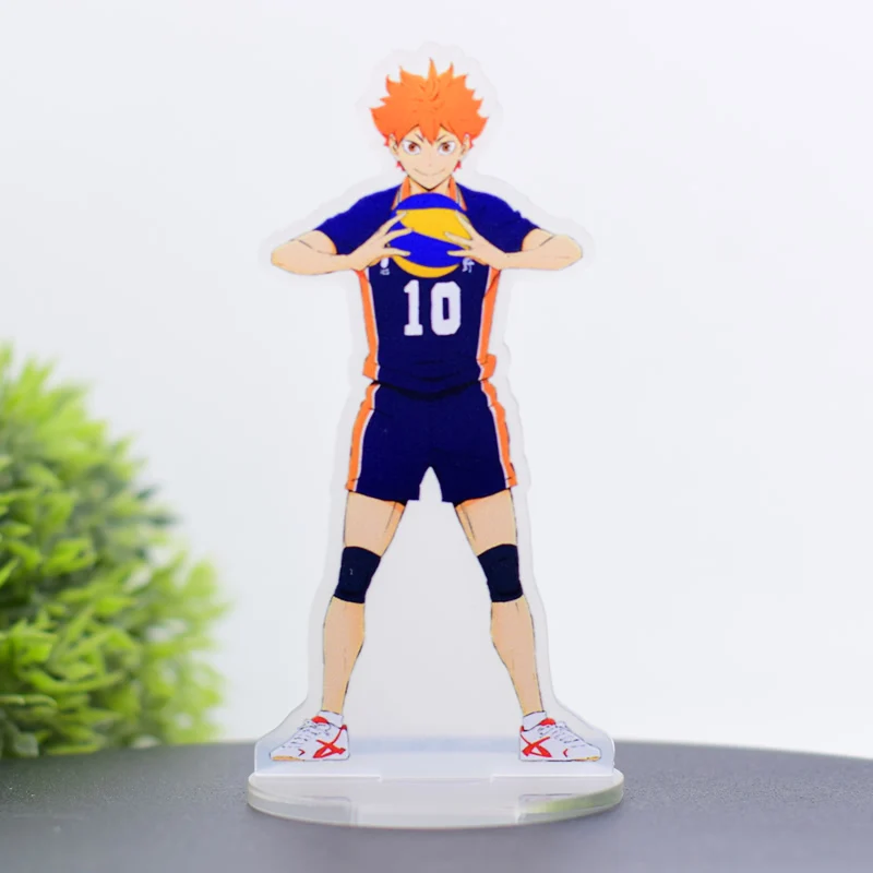 10CM Anime Arcylic Stand Desk Decor Cartoon Figures Keyrings 9 Styles Cartoon Accessories