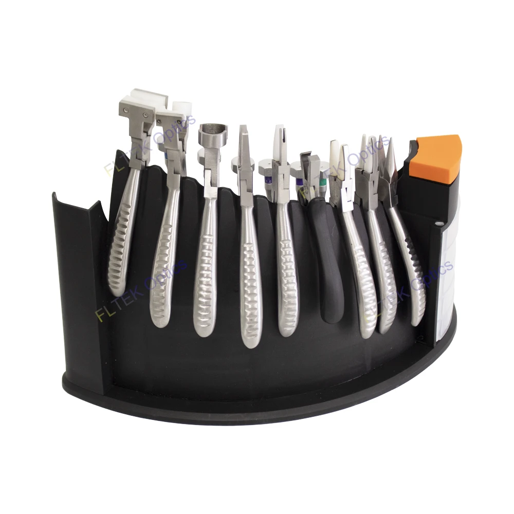 Shanghai Fltek Optical Tool Kit R-B017C 8Pcs Pliers + 6Pcs Screwdrivers Set for Eyeglass Repair view 5