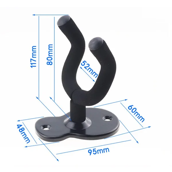 Guitar Wall Mount Hanger Stands Holders Hooks Home Studio Guitar Keeper Guitar Acoustic Electric Bass