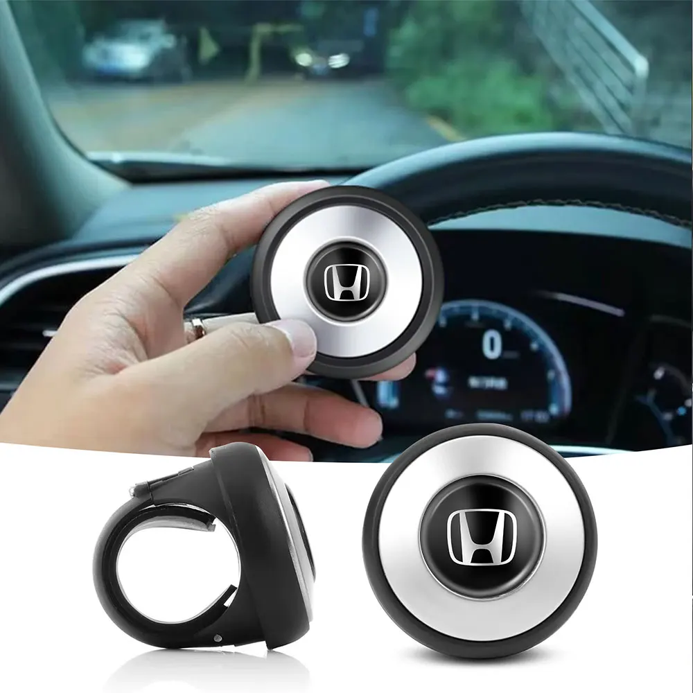 Car Steering Wheel Booster Spinner Knob 360 Degree Rotation Handle Auxiliary Ball For Honda Mugen Accord Civic Vezel Insight