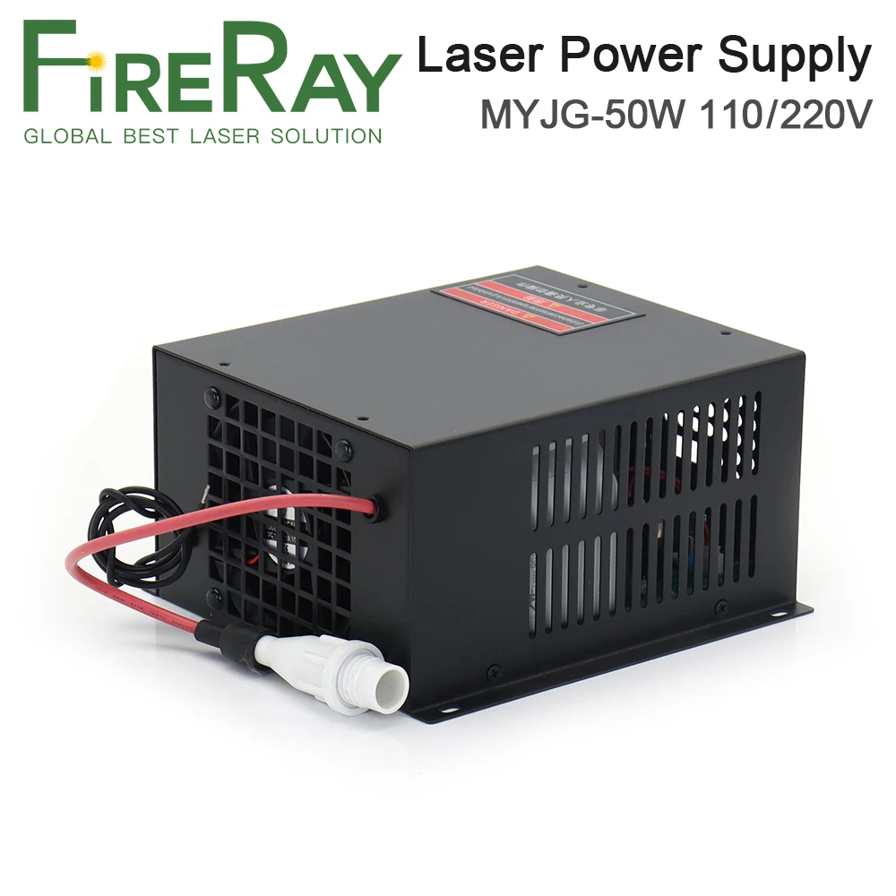 FireRay MYJG-50W CO2 лазерный блок питания 50 Вт для CO2 Лазерная лампа