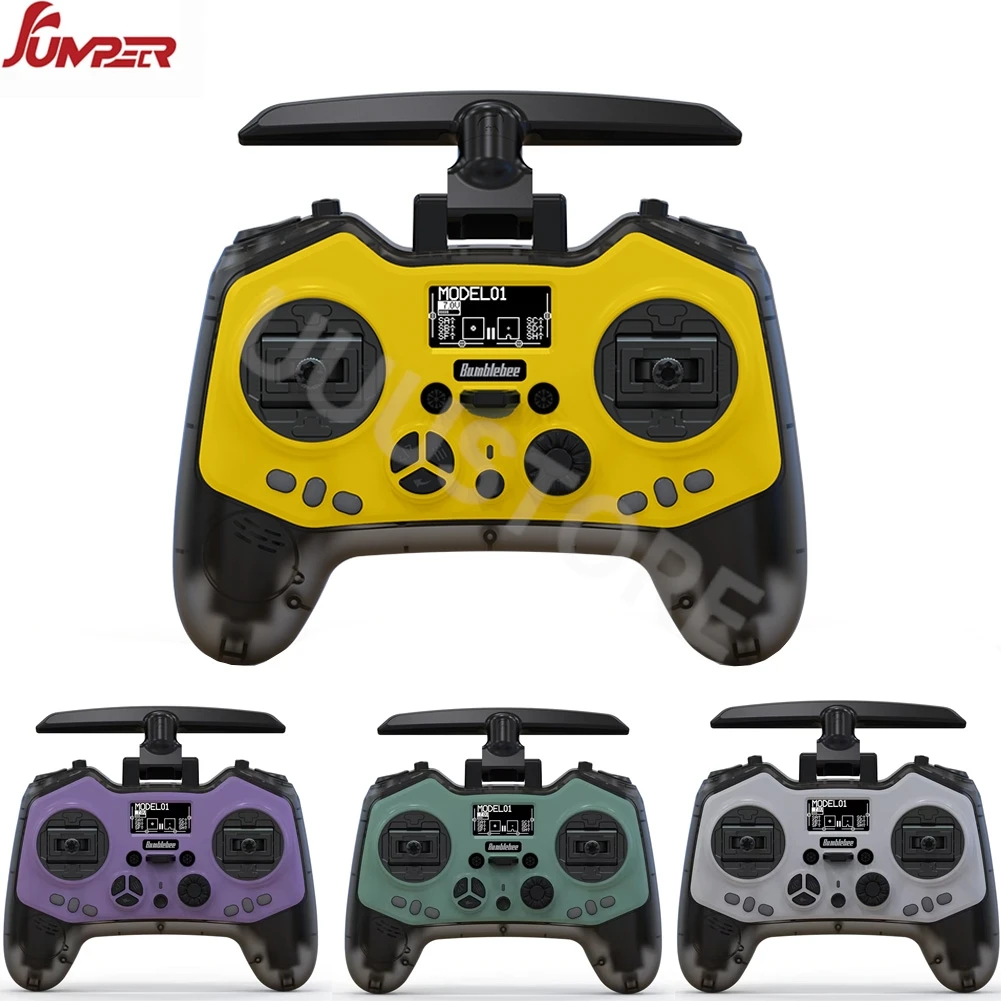 

JUMPER Bumblebee Remote Controller ELRS 2.4GHz Hall Sensor Gimbals Built-in 1000mW ELRS Radio Transmitter For RC FPV Drone