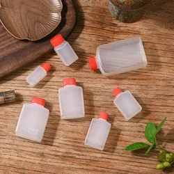 2pcs 6ml 15ml 23ml 30ml Sushi Soy Sauce Bottle Transparent PE Food Grade Plastic Takeout Packaging Seasoning