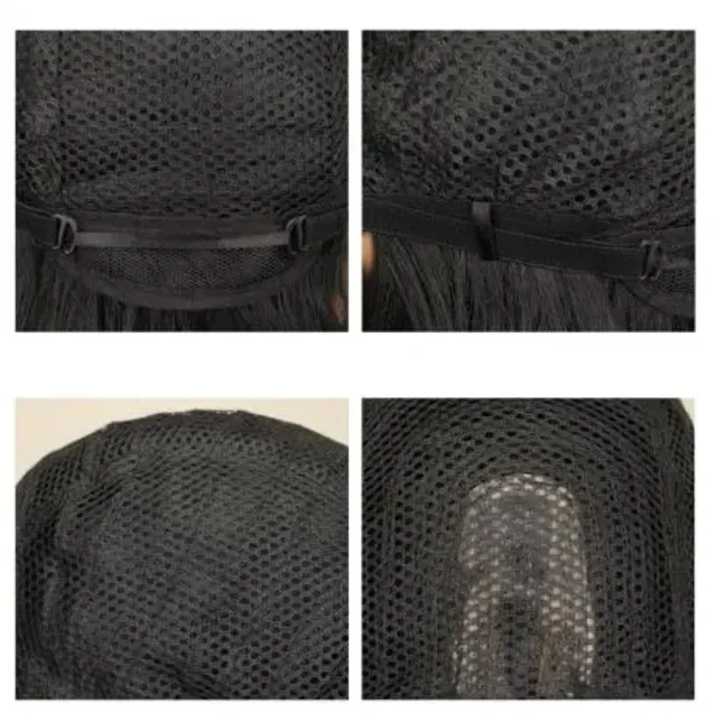 بلدي بطل أكاديمية نجيري هادو هادو شعر مستعار تأثيري طويل لينة الأزرق مستقيم الشعر النساء شعر مستعار للحفلات تأثيري حلي شعر مستعار