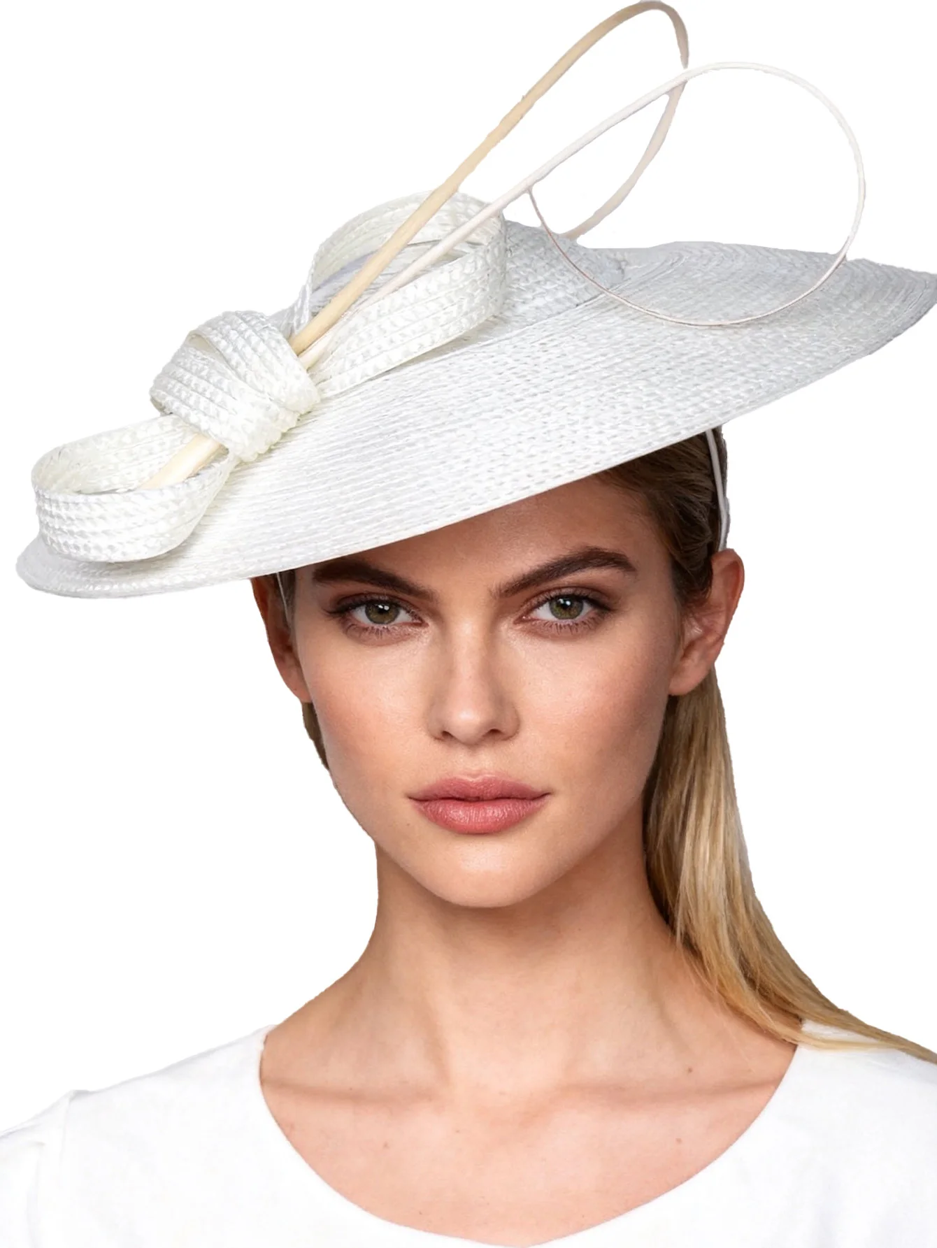 FS Fascinators-Sombrero de pastillero de boda para mujer, sombrero de Iglesia, sombrero de Fedora ancho negro, vestido de damas, sombreros Derby