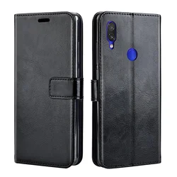 Magnetic Leather Book Flip Phone Case For Redmi Note 7 5 6 Pro 5A 4X 4 6A Plus For Xiaomi Mi A2 Lite A1 Card Holder Cover