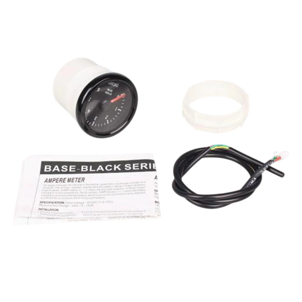 

Engine RPM Monitoring Rev Counter Meter Diesel Engine Tachometer 12V Voltage Direct Replacement Part High Universality Fitment