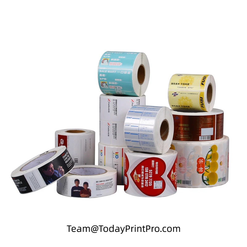 Print Logo Emboss Letters Paper Metal Label Promotional Round Custom Gold Foil Embossed Stickers