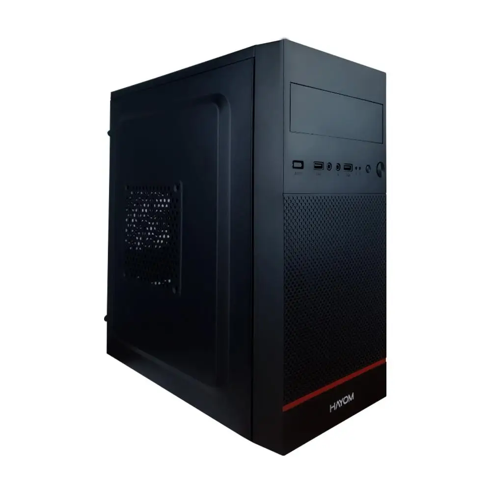 Hayom Office Micro-ATX S Cabinet/S Source/Fan MidTower Black-GB171023