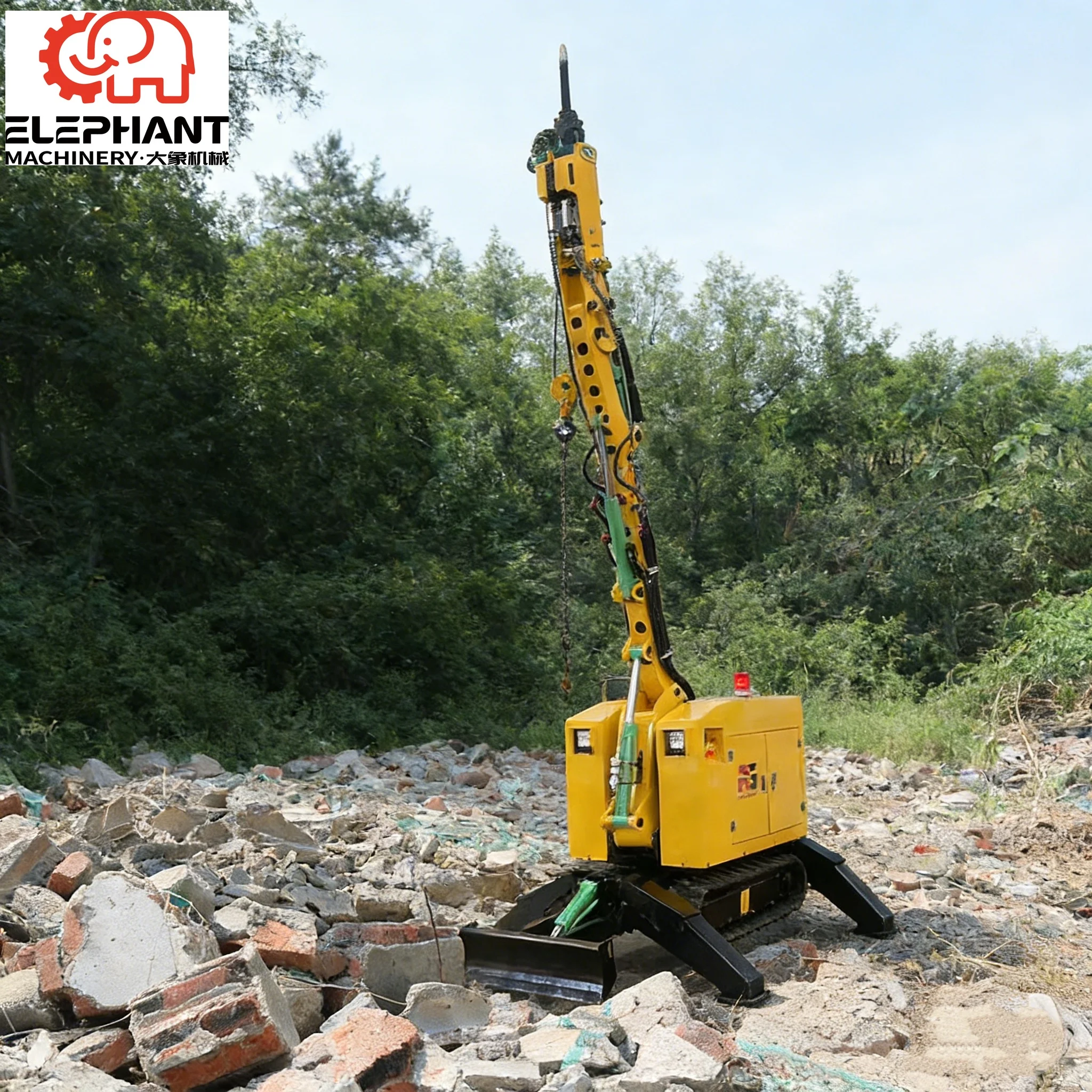 Remote Control Rescue Demolition Concrete Robots D170 Multifunctional Demolition Robots for Sale