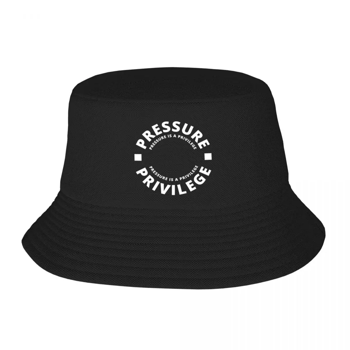 Custom Cbum Pressures Privilege Bucket Hat for Women Men Printed Summer Beach Sun Camping Cap