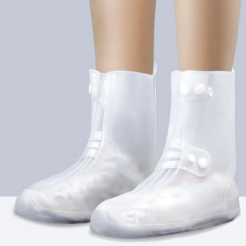 Shoe Cover High Tube Overshoes Rain Proof Reusable Boot Covers Protectors Safety Rainproof